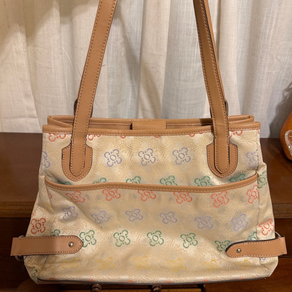 Multicolor Patchwork Shoulder Bag - image 4